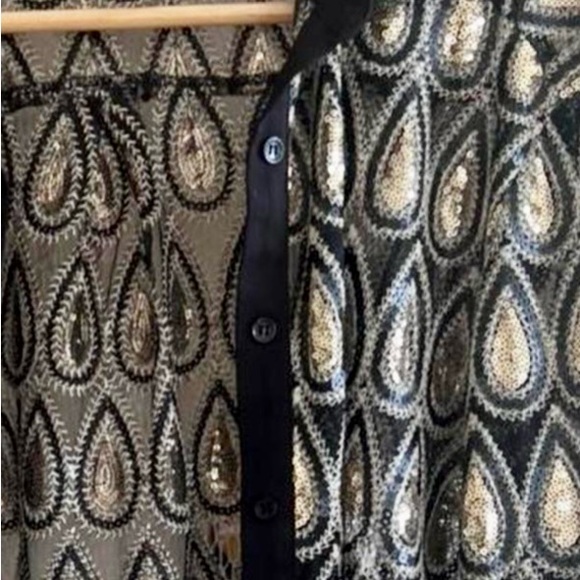 Sister Jane Fortuna Teardrop Sequined Top - Picture 5 of 8